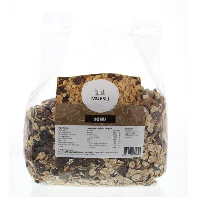 MijnNatuurwinkel Muesli de espelta 1 Kilogramo