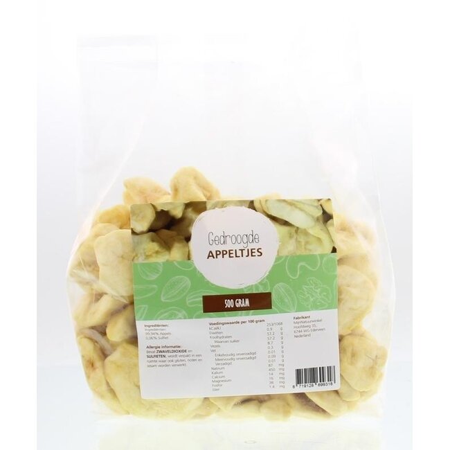 MijnNatuurwinkel Manzanas deshidratadas 500 g