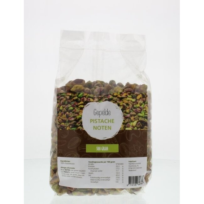 MijnNatuurwinkel Shelled Pistachios 500g