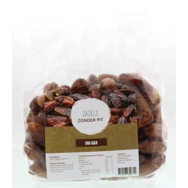 MijnNatuurwinkel Daktyle bez pestek 1 Kilogram
