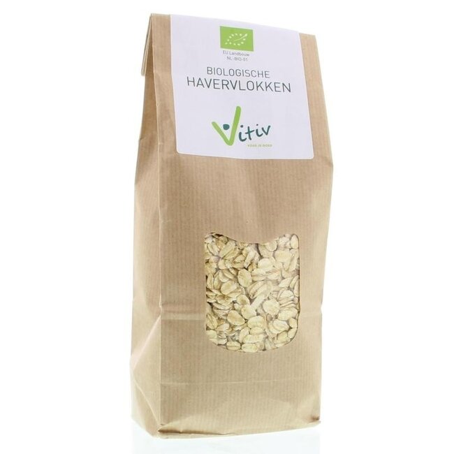 Vitiv Organic Oat Flakes 500 Gram