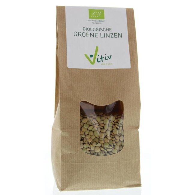 Grüne Linsen Bio 500 Gramm