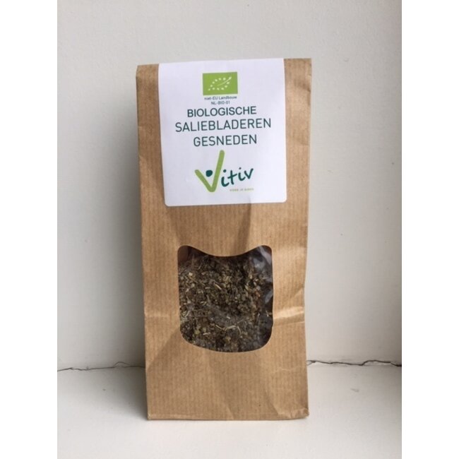 Vitiv Hojas de salvia cortadas bio 25 gramos