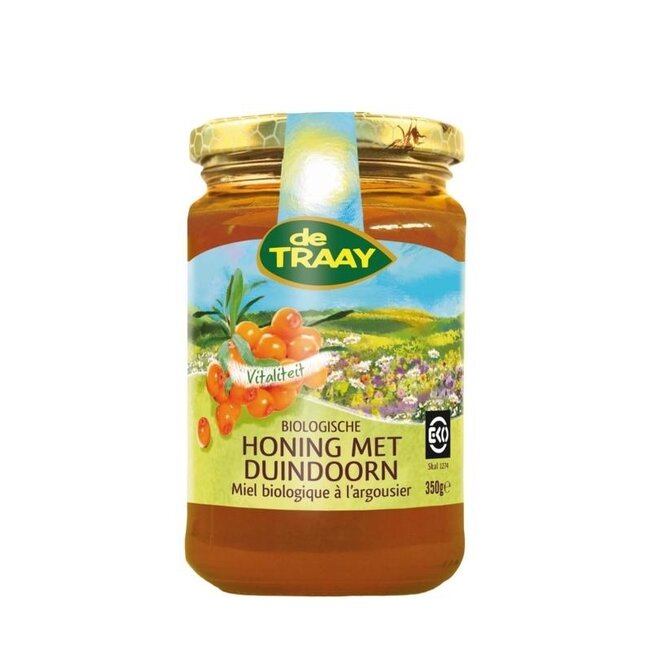 Traay Honig mit Sanddorn Öko Bio 350 Gramm