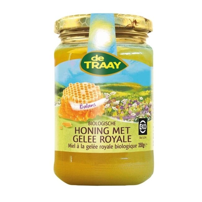 Traay Organic Honey with Royal Jelly 350 Gram