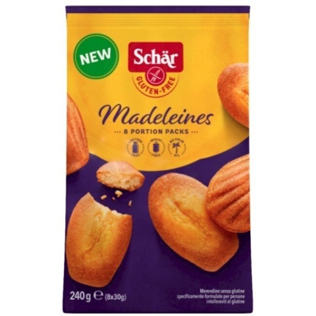 Madeleines classiques sans gluten 240 g