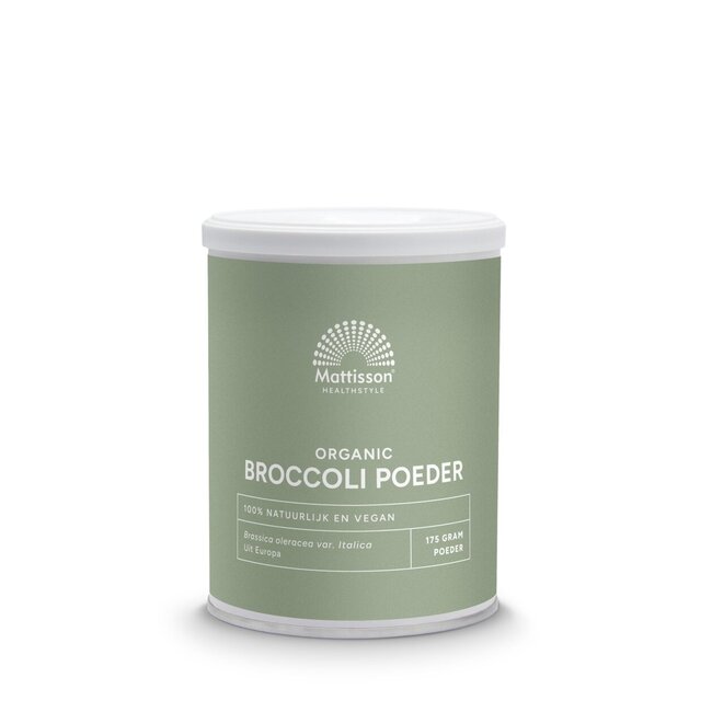 Mattisson Brokkolipulver Bio 175 Gramm