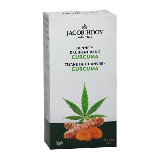 Jacob Hooy Té de cúrcuma 20 bolsitas