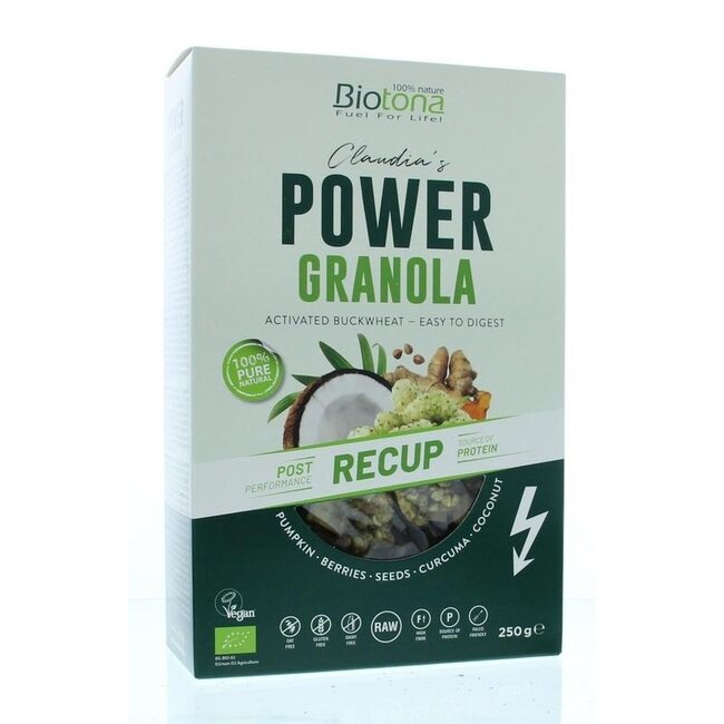 Biotona Power granola regeneracyjna bio 250 Gram