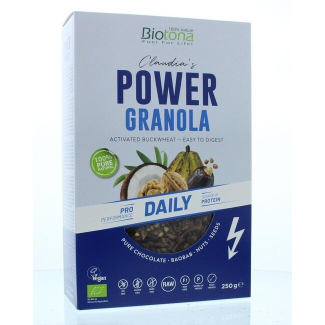 Biotona Power Granola Daily Bio 250 gramos