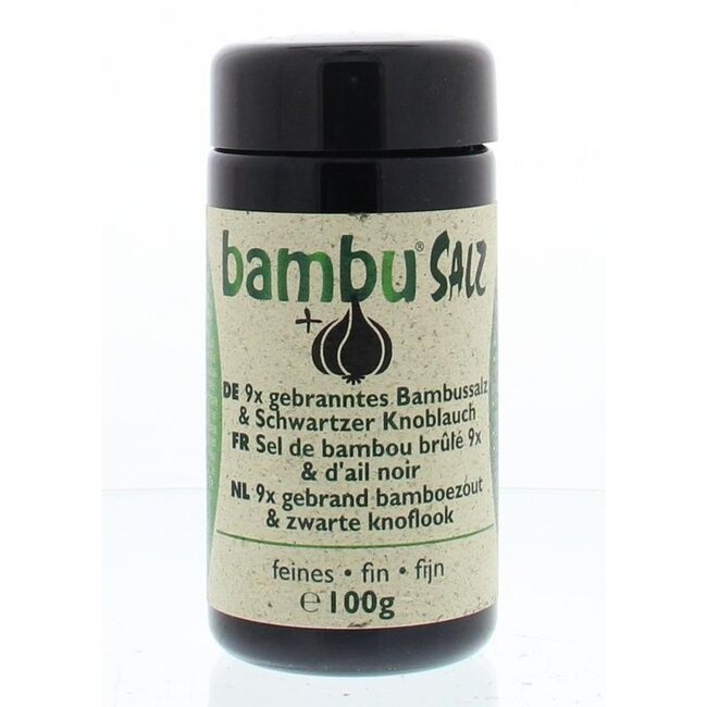 Bambu Salz Sal de bambú con ajo 100 Gramos