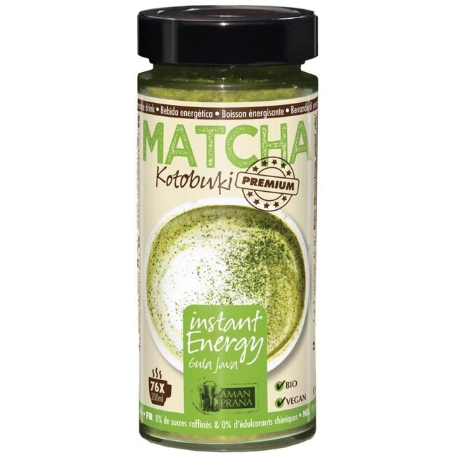 Amanprana Matcha Kotobuki Premium Bio 230 Grammi