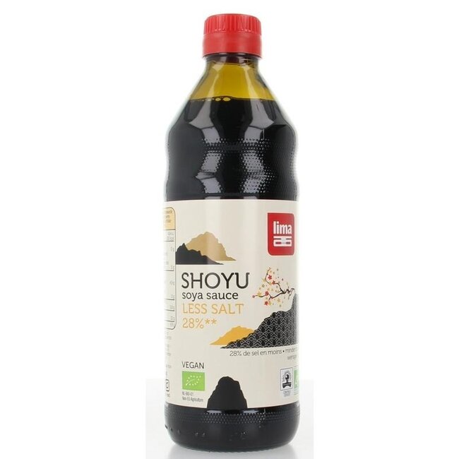 Lima Shoyu Biologico 28% Meno Sale 500 Millilitri