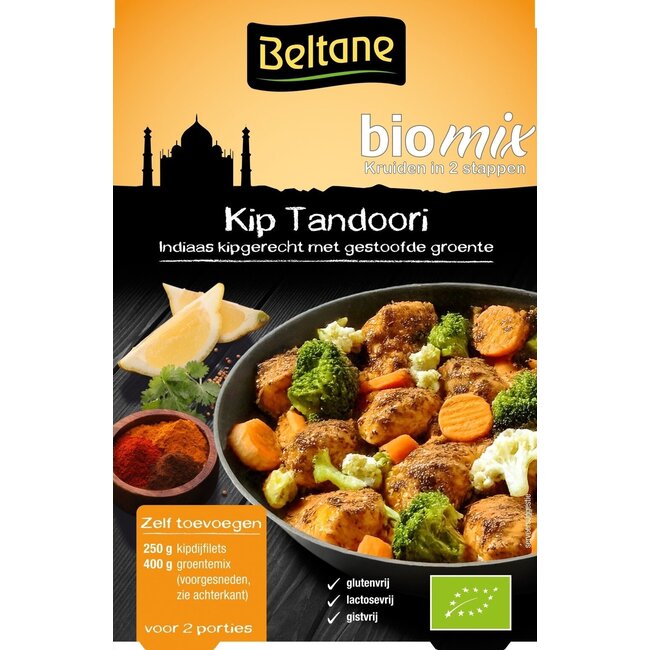 Especias Tandoori para Pollo Bio 21.5 Gramos