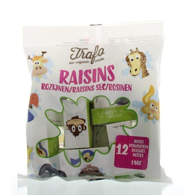 Raisins secs bio pour enfants 144 g