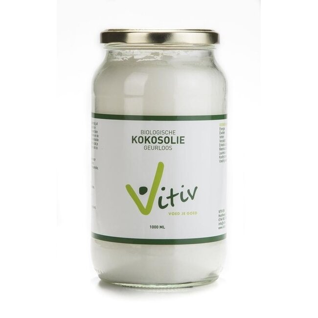 Huile de coco bio désodorisée 500 ml