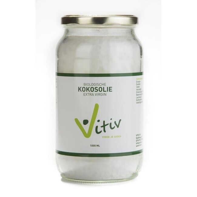 Aceite de coco virgen extra ecológico 500 Mililitros