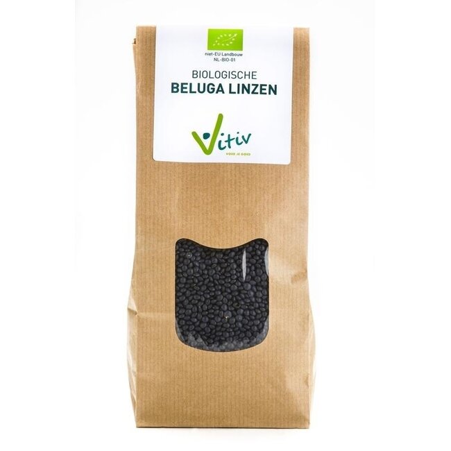Vitiv Beluga lentils organic 500 Gram
