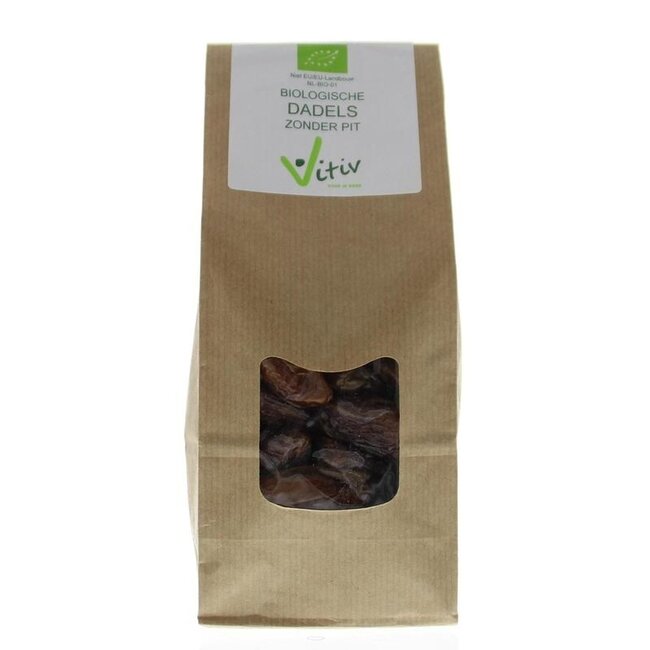 Dadels zonder pit bio 500 Gram