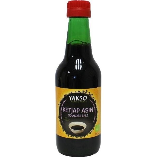 Yakso Ketjap Asin Biologico 250 Millilitri