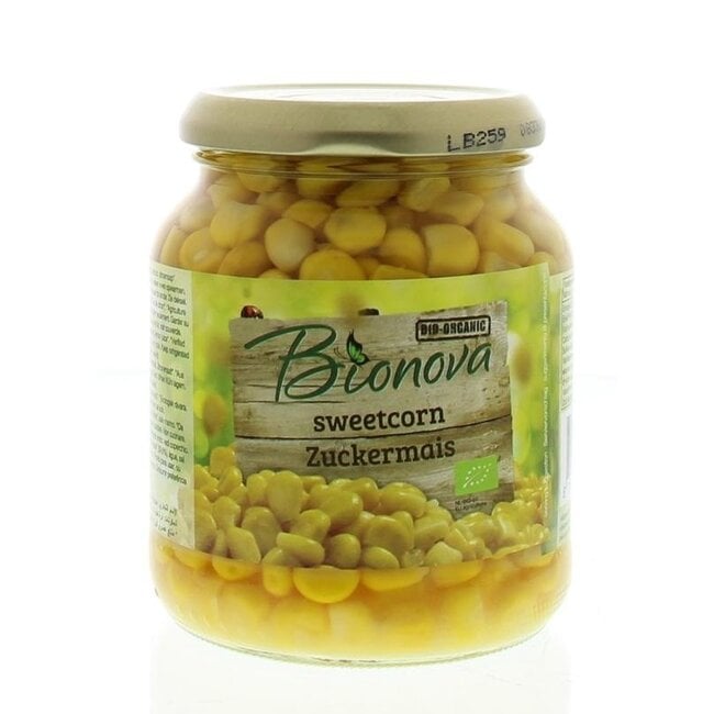 Bionova Maíz dulce bio 340 gramos