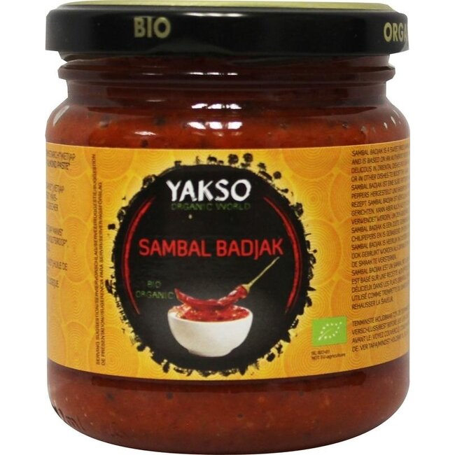 Sambal badjak ecológico 200 g