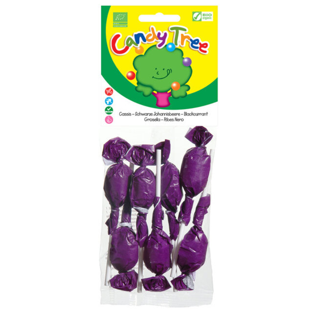 Ekologiczne Lizaki Porzeczkowe (Cassis) 7 Sztuk