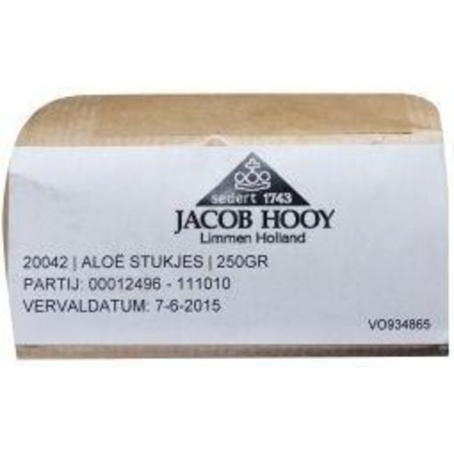 Kawałki Aloesu Jacob Hooy 250 Gram