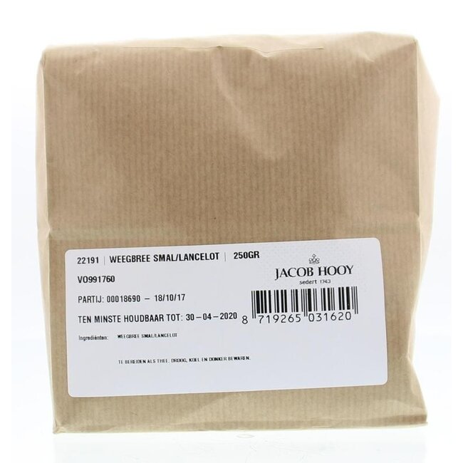 Jacob Hooy Ribwort Plantain 250g