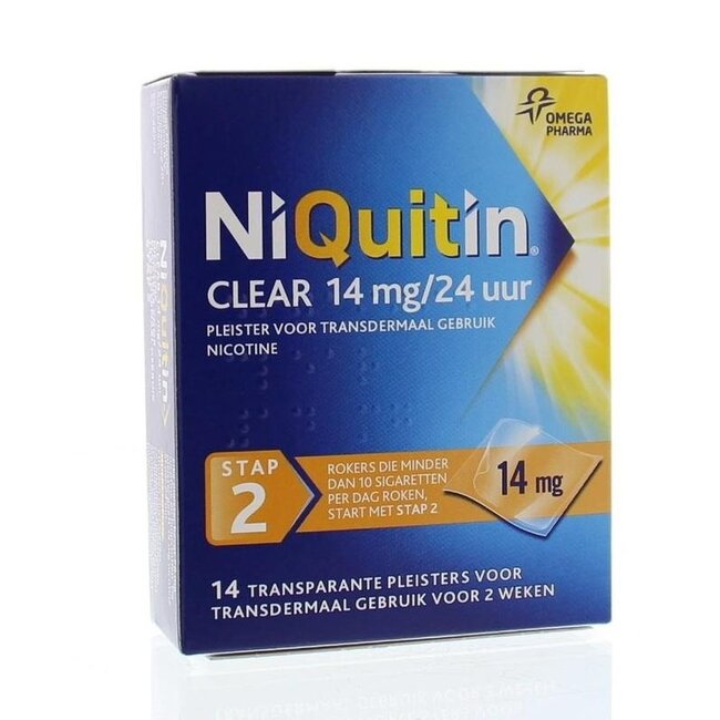 NiQuitin Krok 2 14 mg, 14 sztuk
