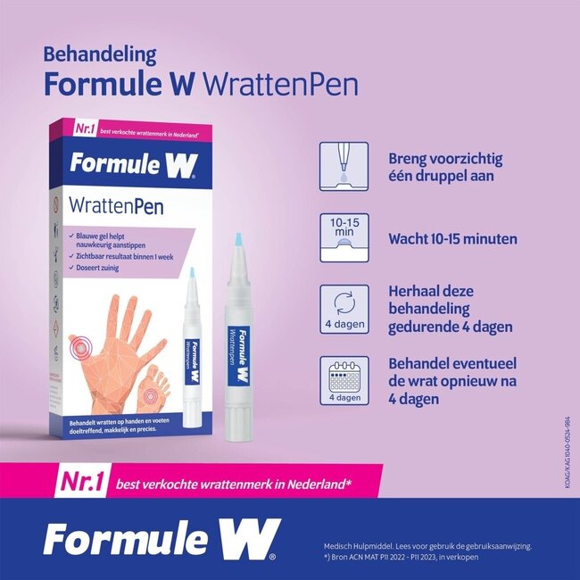 Formule W Wrattenpen 1.5 Mililitra