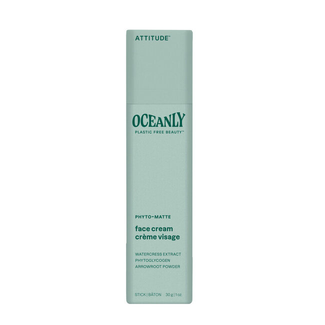 Attitude Oceanly Phyto Matte crema facial en barra 30 g