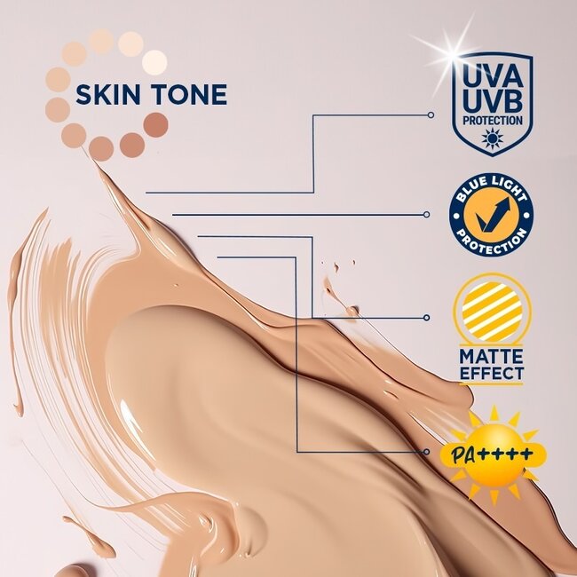 Celenes Herbal Fluide teinté léger toucher sec SPF50+ 50 ml