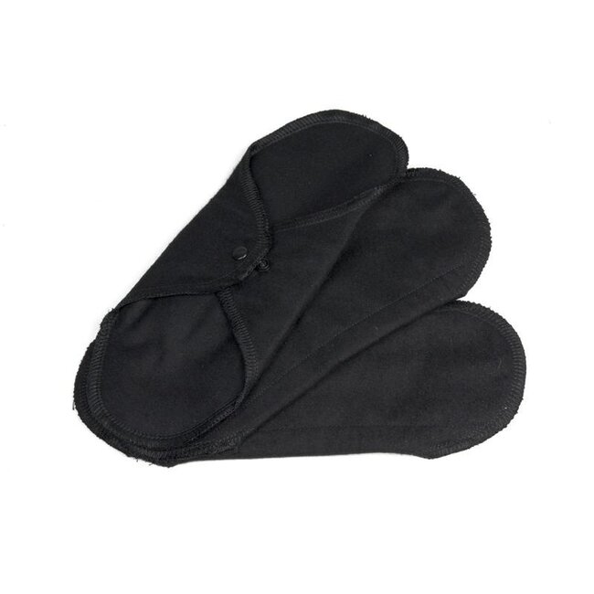 ImseVimse Reusable Sanitary Pads Black Night 3 Pack