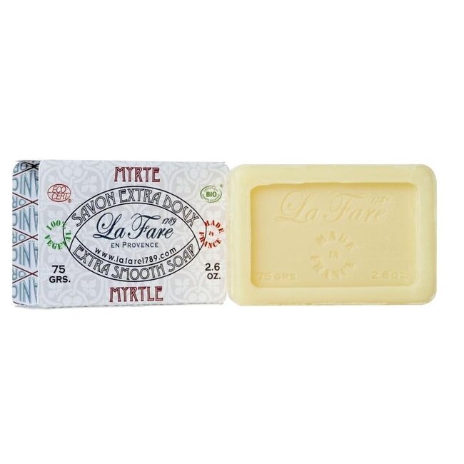 La Fare 1789 Jabón Extra Suave Mirto 75 gramos