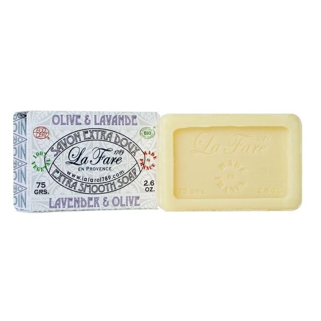 La Fare 1789 Jabón extra suave lavanda 75 gramos