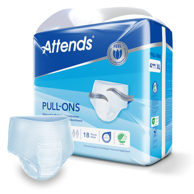 Pieluchomajtki chłonne (Pull-ons) 4, rozmiar XL, 18 sztuk