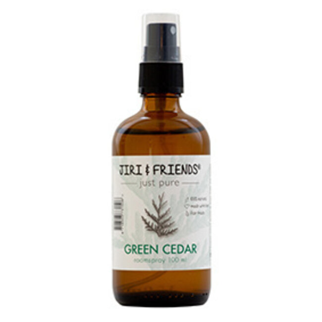 Jiri & Friends Spray d'aromathérapie cèdre vert 100 ml