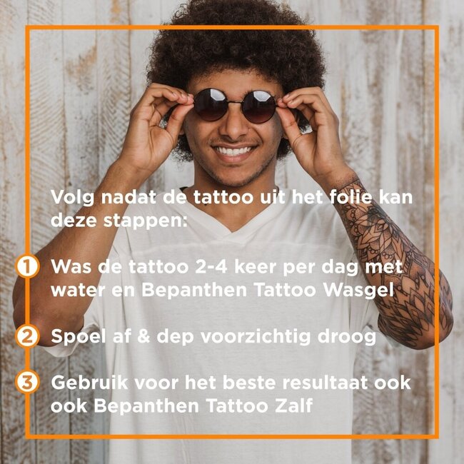 Bepanthen Tattoo wash gel 200 Millilitres