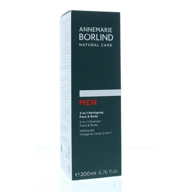 Borlind Cleanser dla mężczyzn 2w1 do twarzy i ciała 150 Mililitrów
