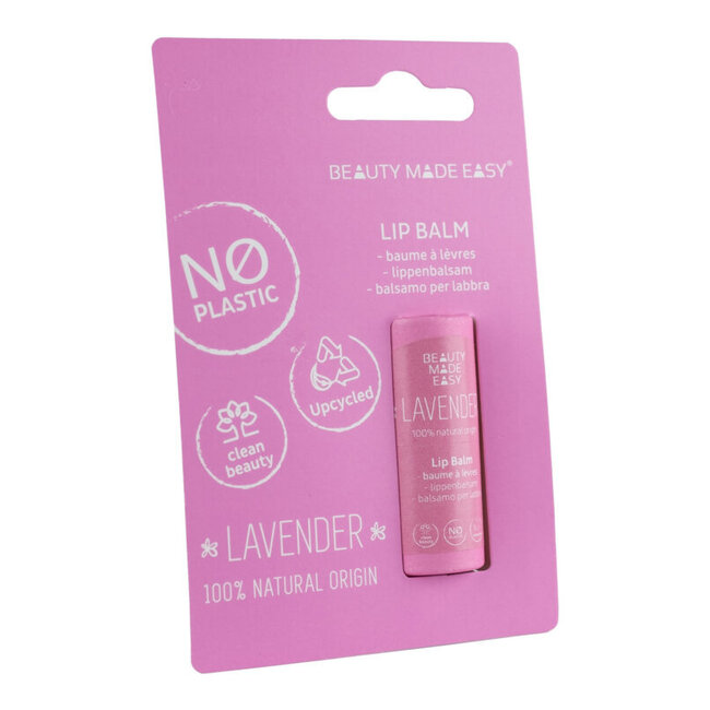 Beauty Made Easy Baume à lèvres lavande tube carton 6 g