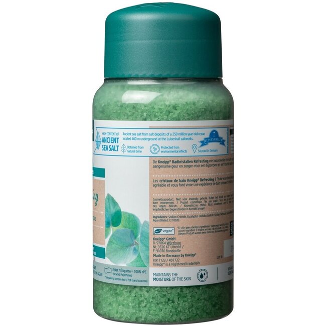 Badekristalle erfrischender Eukalyptus 600 Gramm