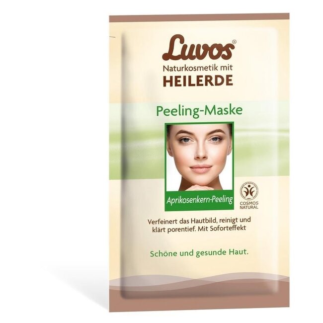 Masque crème peeling Luvos 2 x 7,5 ml 15 millilitres