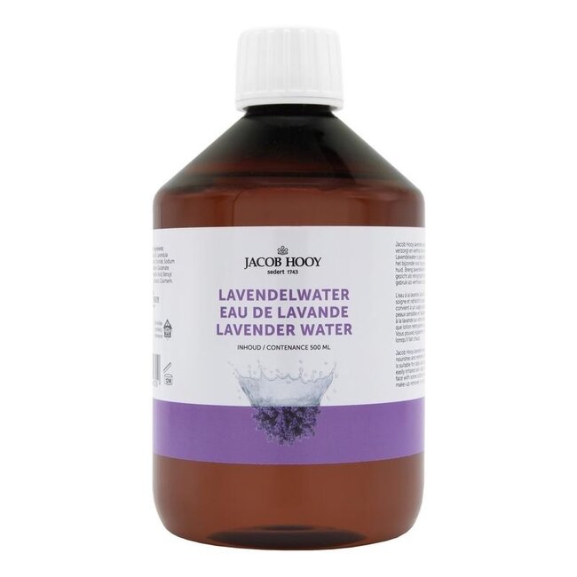 Jacob Hooy Lavendelwater 500 Milliliter