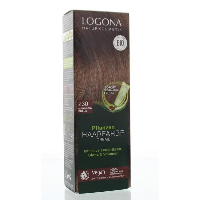 Logona Crema Colore Teak 230 150 Millilitri