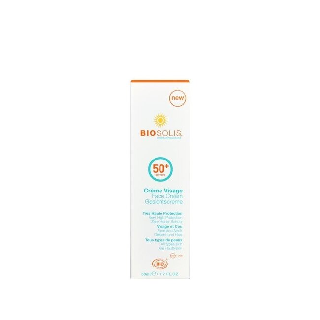 Krem do twarzy Biosolis SPF50 50 mililitrów