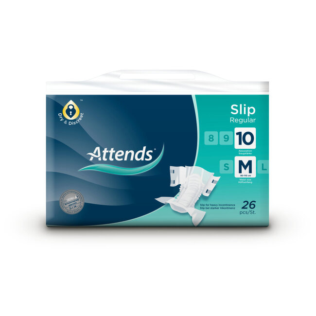 Attends Slip Regular 10 rozmiar M 26 sztuk