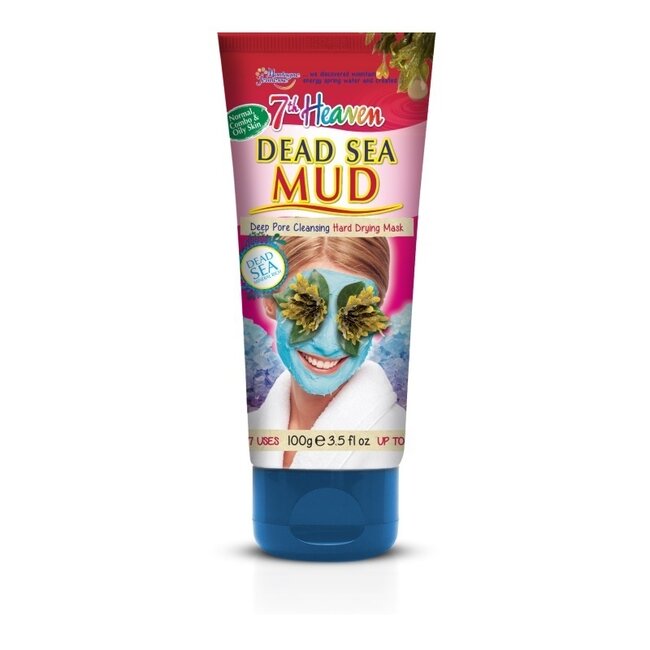 Mascarilla facial de barro del Mar Muerto Montagne 7th Heaven, tubo 100 gramos