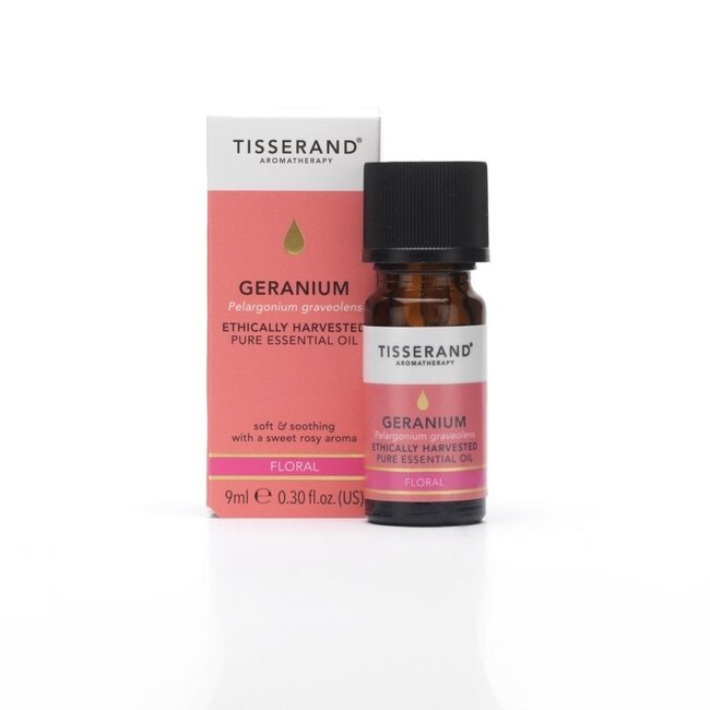 Tisserand Geranio de cosecha ética 9 Mililitros
