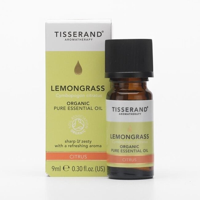 Tisserand Organic Lemongrass 9ml
